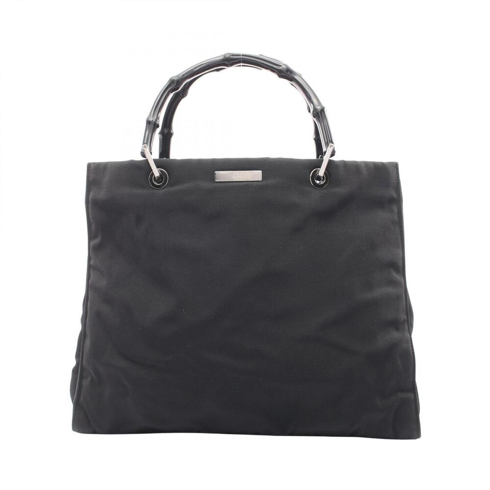 Gucci Bamboo Tote Bag Black
